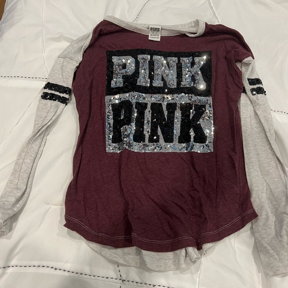 Sequenced pink top